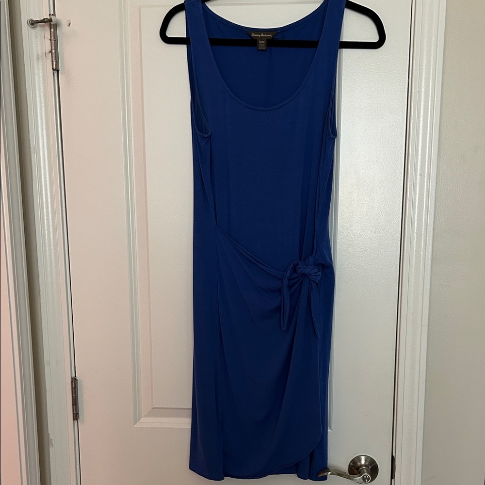 Tommy bahama Blue faux wrap dress